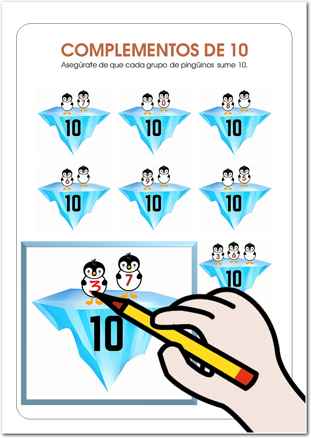 Ejercicios de Complementos de 10