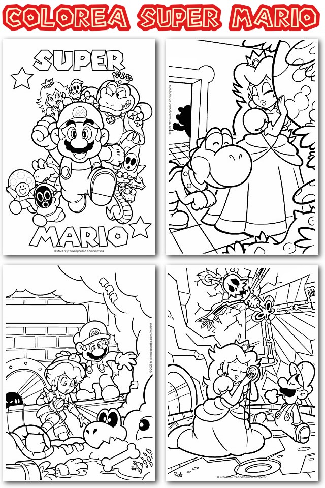 Dibujos para Colorear. Descarga Dibujos para Pintar Gratis en PDF