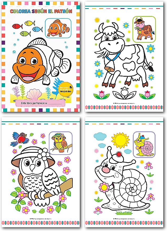 Libro para Colorear PDF gratis