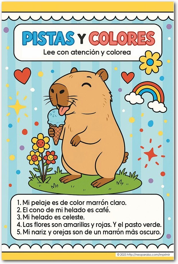 Comprensión de Lecturas con Pistas