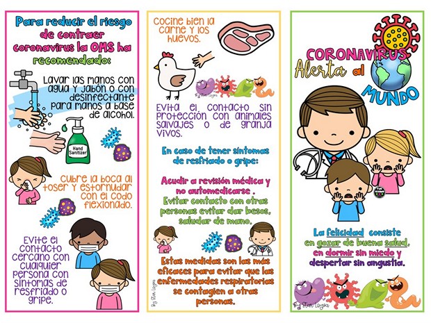 Carteles Tripticos E Infografias Del Coronavirus