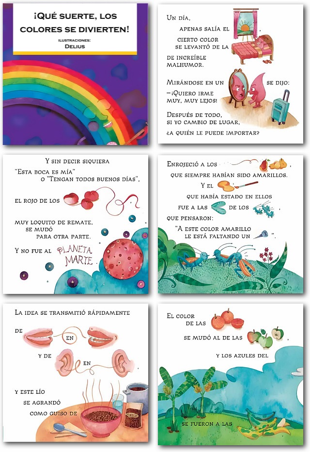 Cuento sobre Colores Preescolar PDF