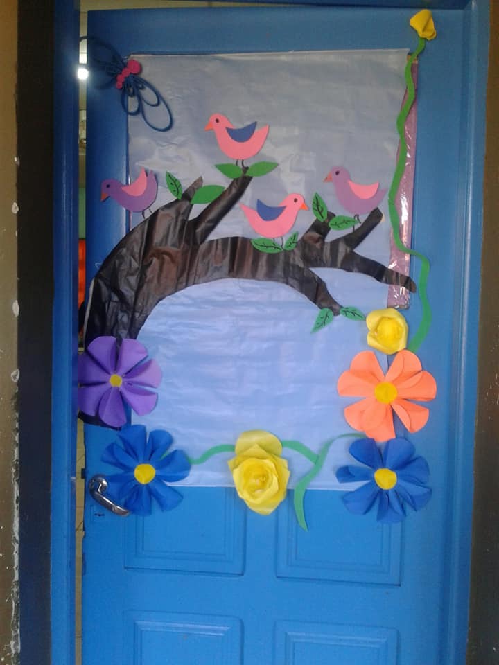 Imagen: decoracion puerta primavera 2