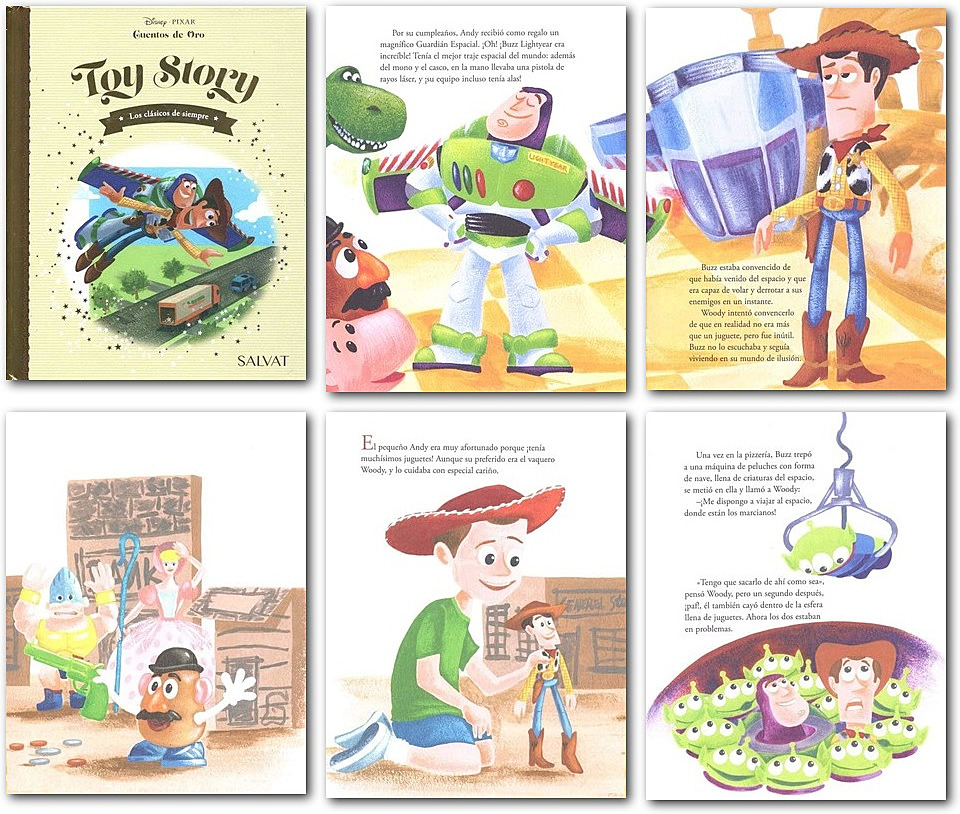 Cuento Toy Story de Disney y Pixar para descargar y leer