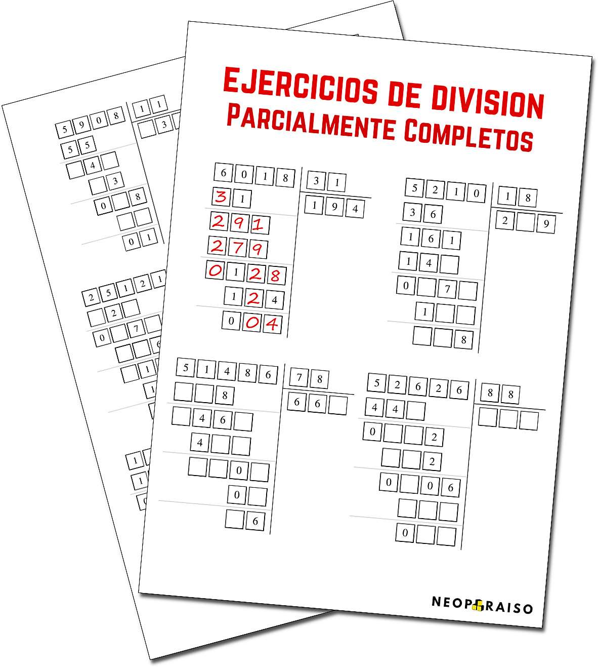 Imagen: ejercicios division