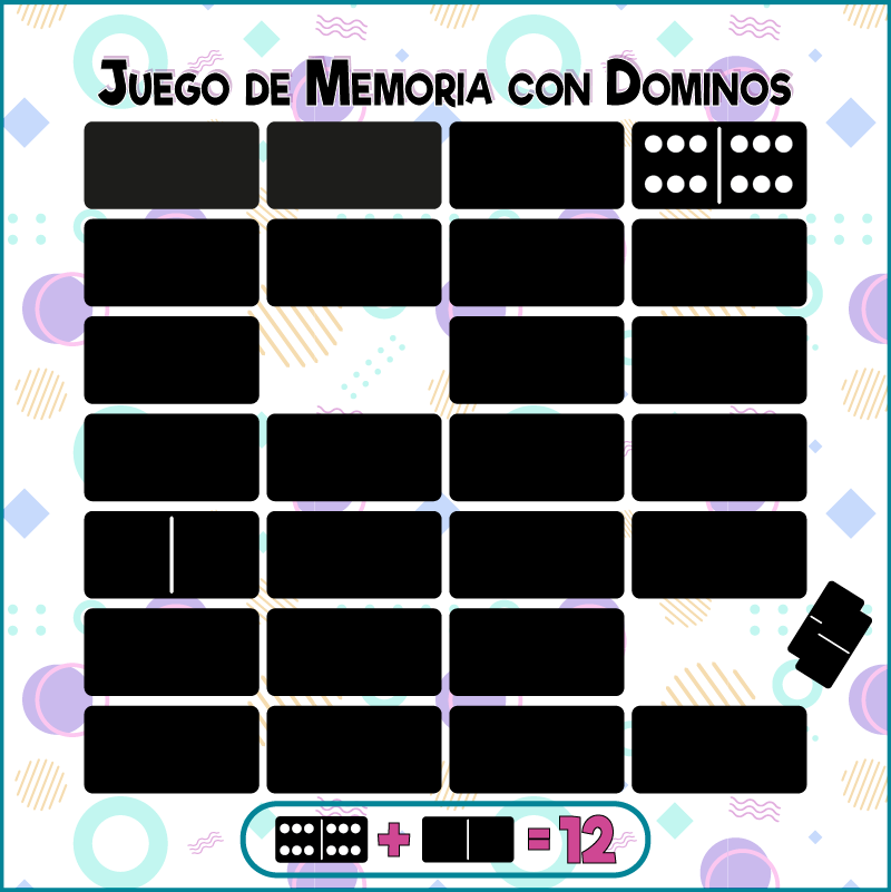 Juego de Memoria con Dominós