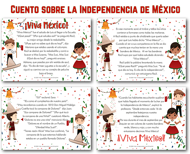 Cuento sobre la Independencia de México