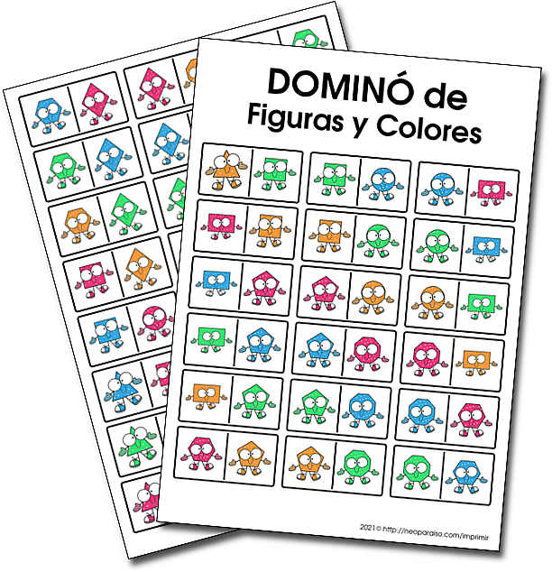 Dominó de Figuras Geométricas PDF