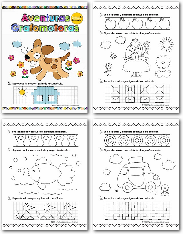 Cuadernillo de Aventuras Grafomotricidad PDF gratis