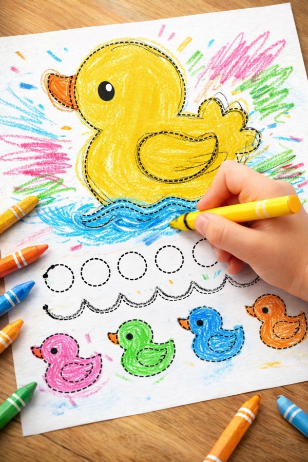 Imagen: cuaderno de motricidad fina ejemplo1