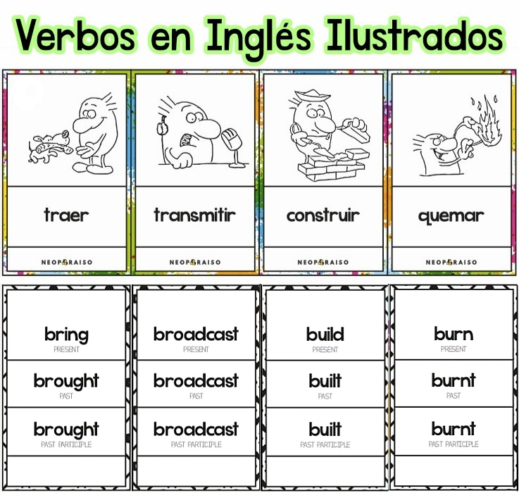 Verbos en Inglés para Memorizar