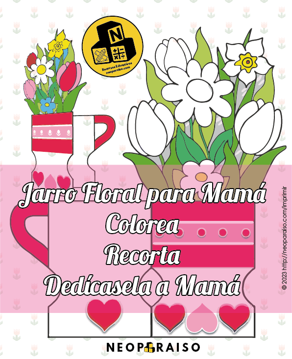 Tarjeta Colorea para Mamá GRATIS pdf