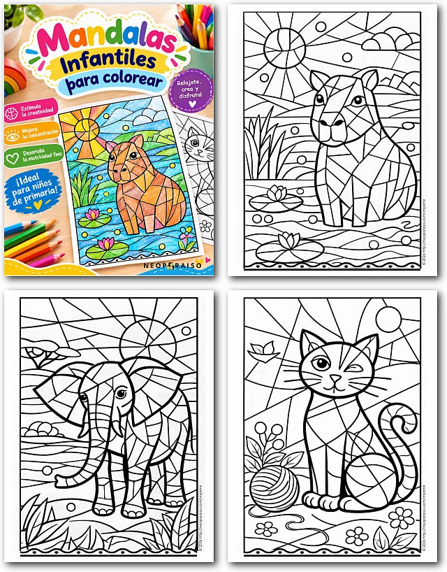 Mandala Infantil PDF gratis