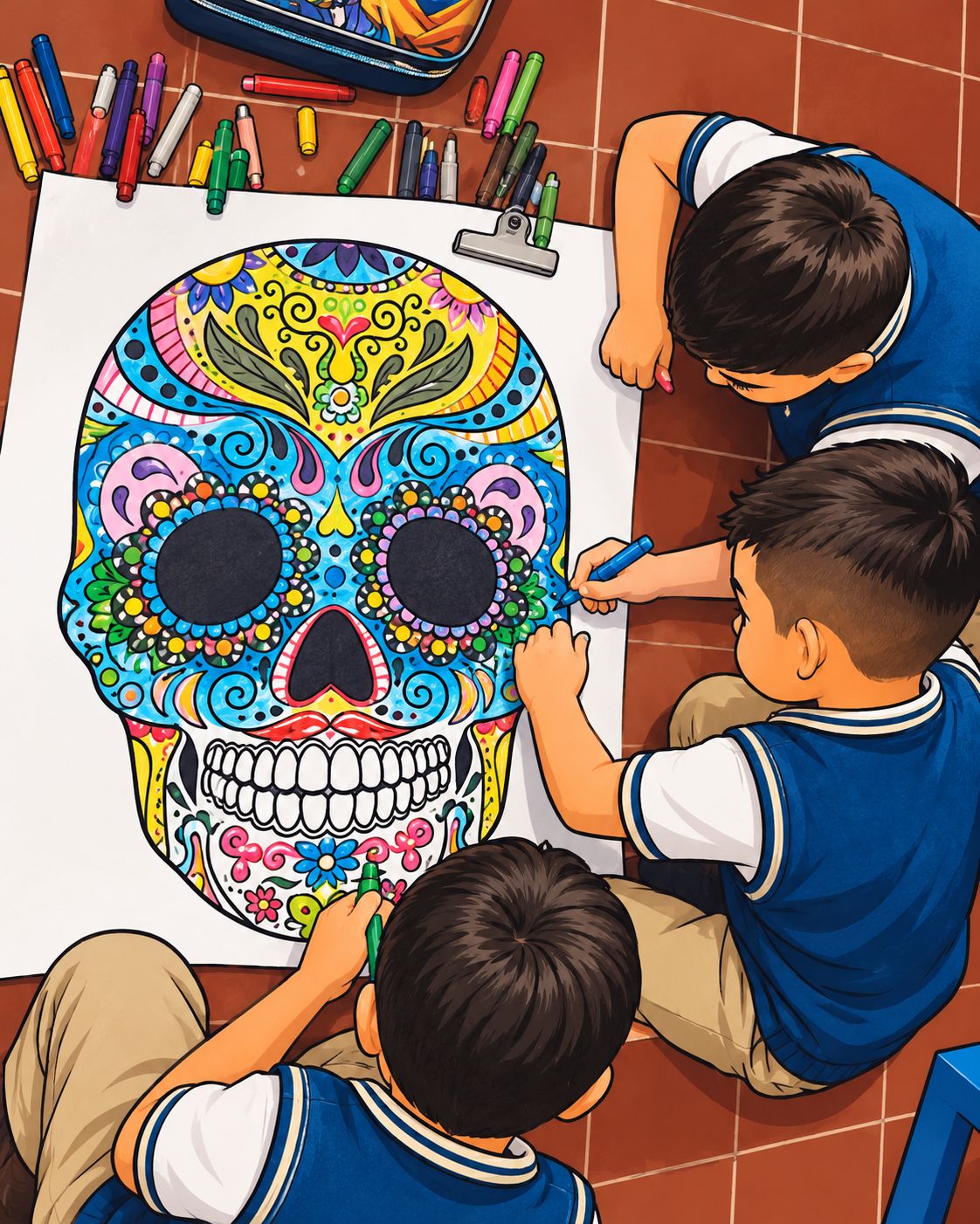 Rompecabezas Catrina Gigante PDF gratis