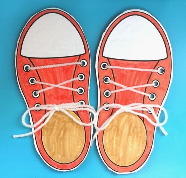 Imagen: plantilla atar zapatos ejemplo2