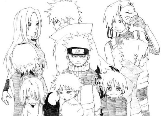 Dibujos de Naruto  Cómo dibujar Naruto paso a paso