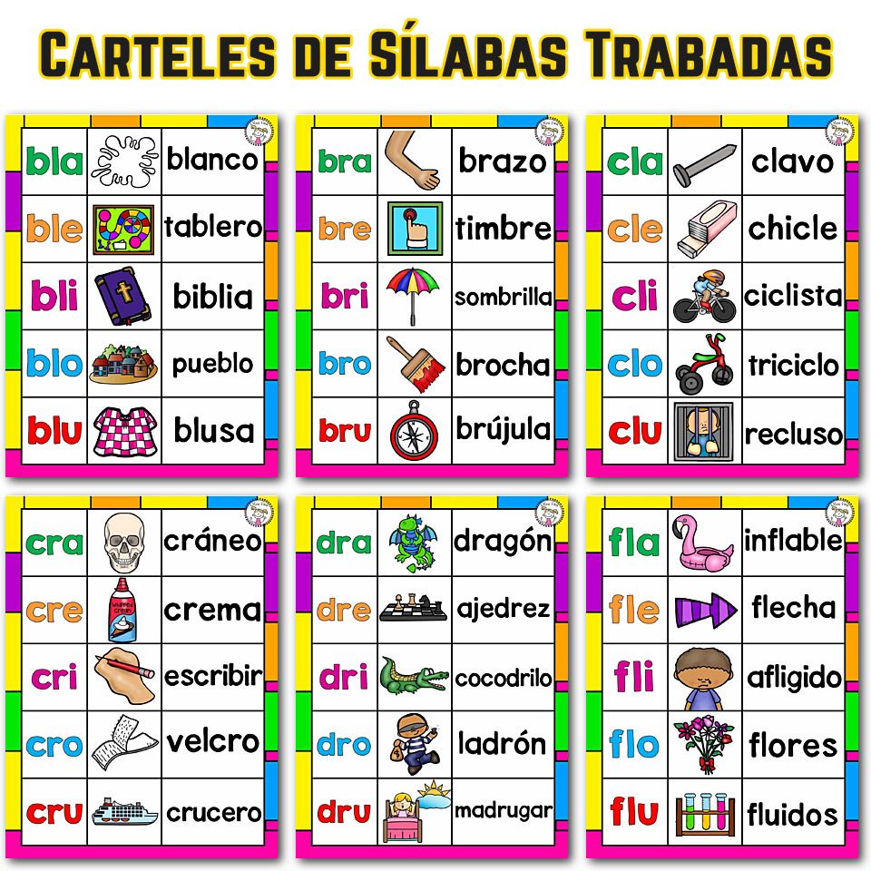 Sílabas Trabadas PDF