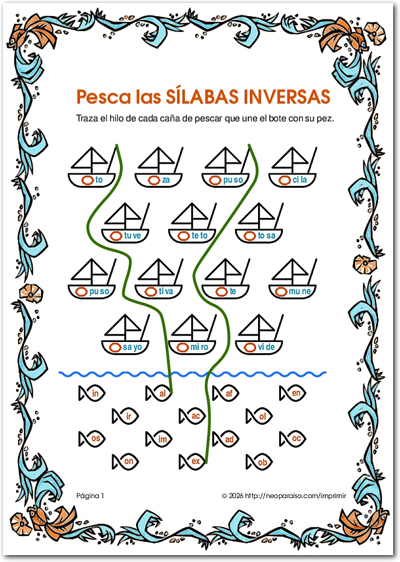 Pesca S&iacute;labas Inversas PDF gratis