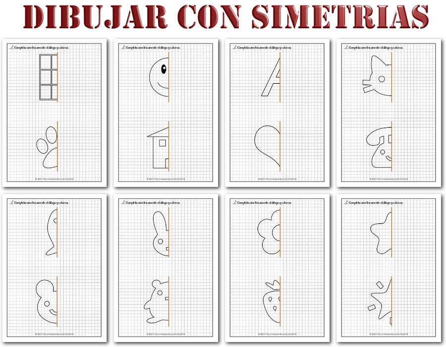 Ejercicios De Ejes De Simetr a Ejercicios De Ejes De Simetr a